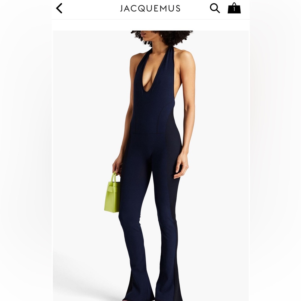 Jacquemus Jumpsuit Navy/Black US size 6